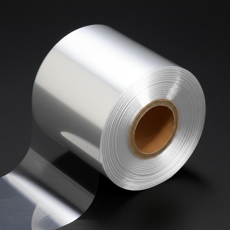 25ミクロン透明PVC熱収縮フィルム、工業用包装および電気絶縁ニーズに適しており、性能を提供します。